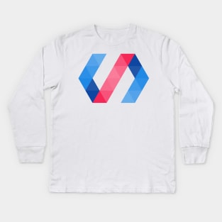 Polymer logo Kids Long Sleeve T-Shirt